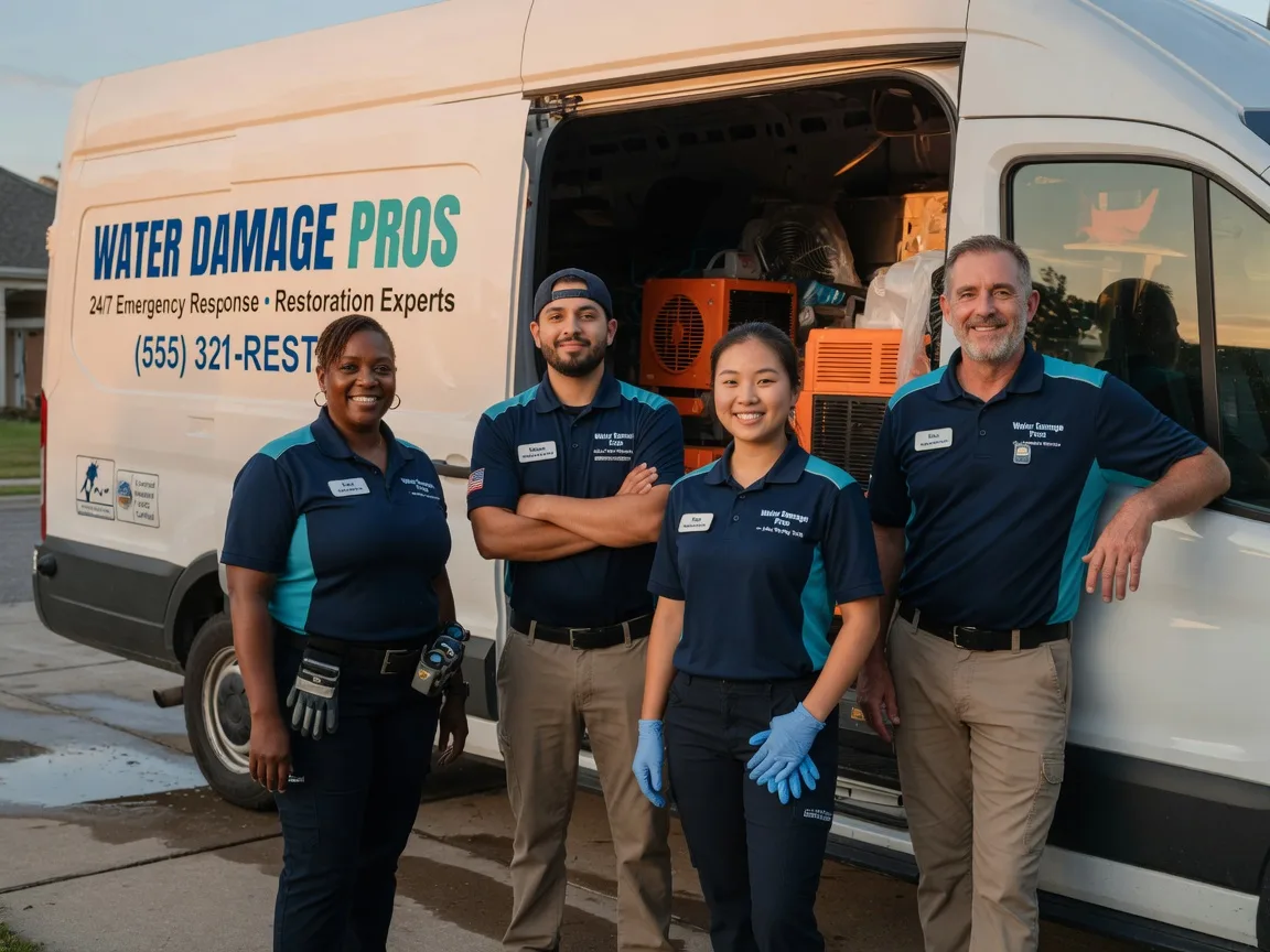 Water Damage Restoration company in New Waverly, IN